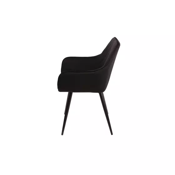 Scaun Lisbona, 43x56.5x87 cm, Negru picture - 4