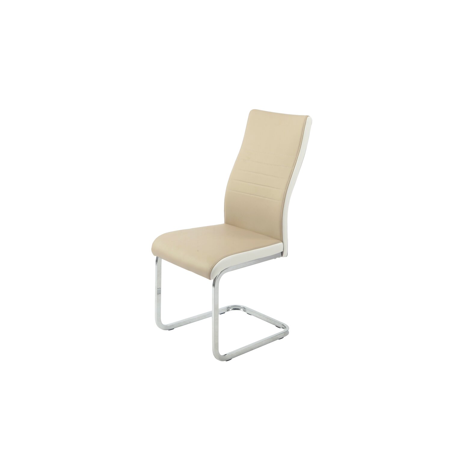 Scaun napoli beige/alb