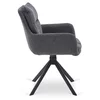 Scaun Rotativ Pomona, 58x64x97 cm, Stofa picture - 14
