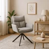 Scaun Rotativ Pomona, 58x64x97 cm, Stofa picture - 4
