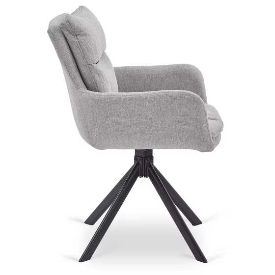 Scaun Rotativ Pomona, 58x64x97 cm, Stofa picture - 25