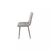 Scaun Savier, 44x55x87.5 cm Velvet Silver picture - 5