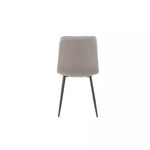 Scaun Savier, 44x55x87.5 cm Velvet Silver picture - 4