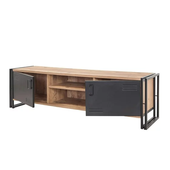 Set Mobilier Living COSMO-TKM.1, Pin Atlantic/Negru picture - 11