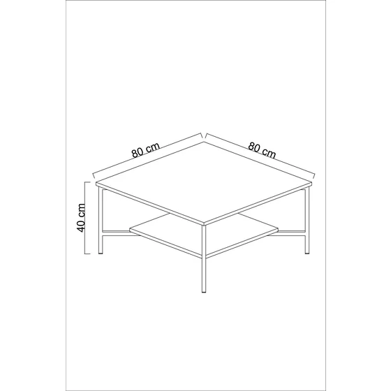 Set Mobilier Living Line Set, 180x30x48 cm - Alb/Negru picture - 12