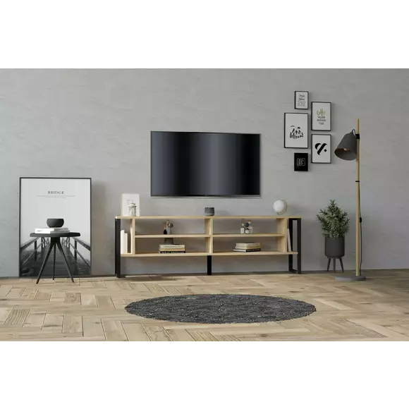 Stand TV Cupe, 160x24.5x50.4 cm - Stejar Sapphire picture - 1