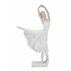 Statueta decorativa, Roma1018, Alb, 24x14x4.5 cm, Resina