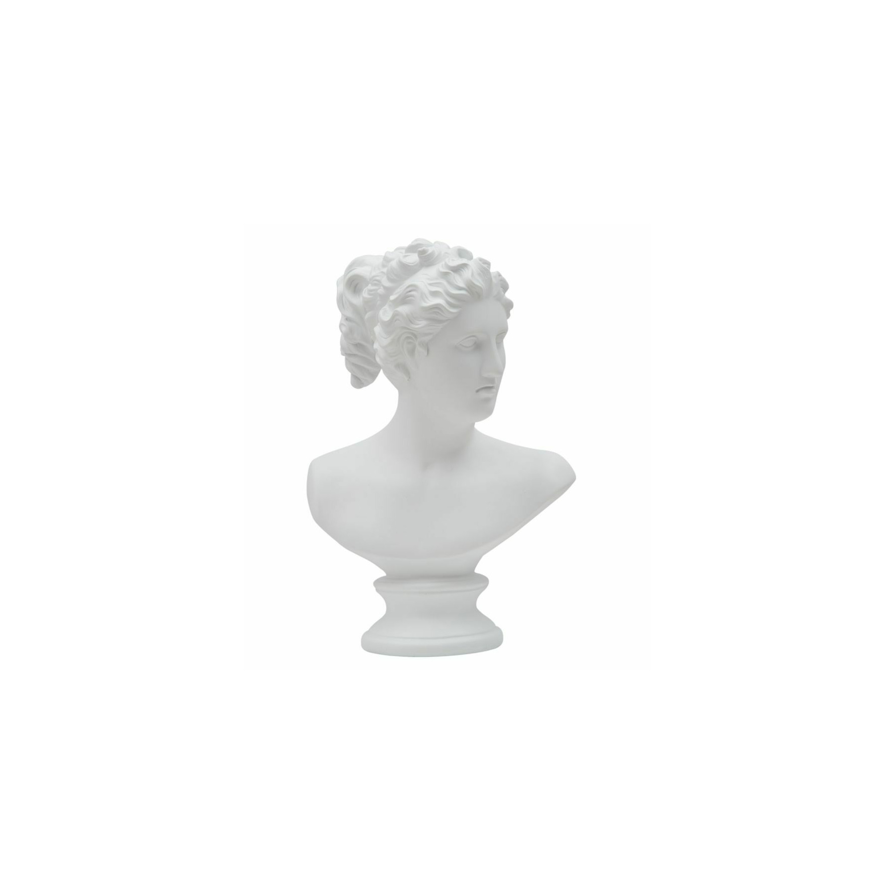 Statueta Romana, Roma1030, Alb, Poliresina , 34x21.5x14.5 cm