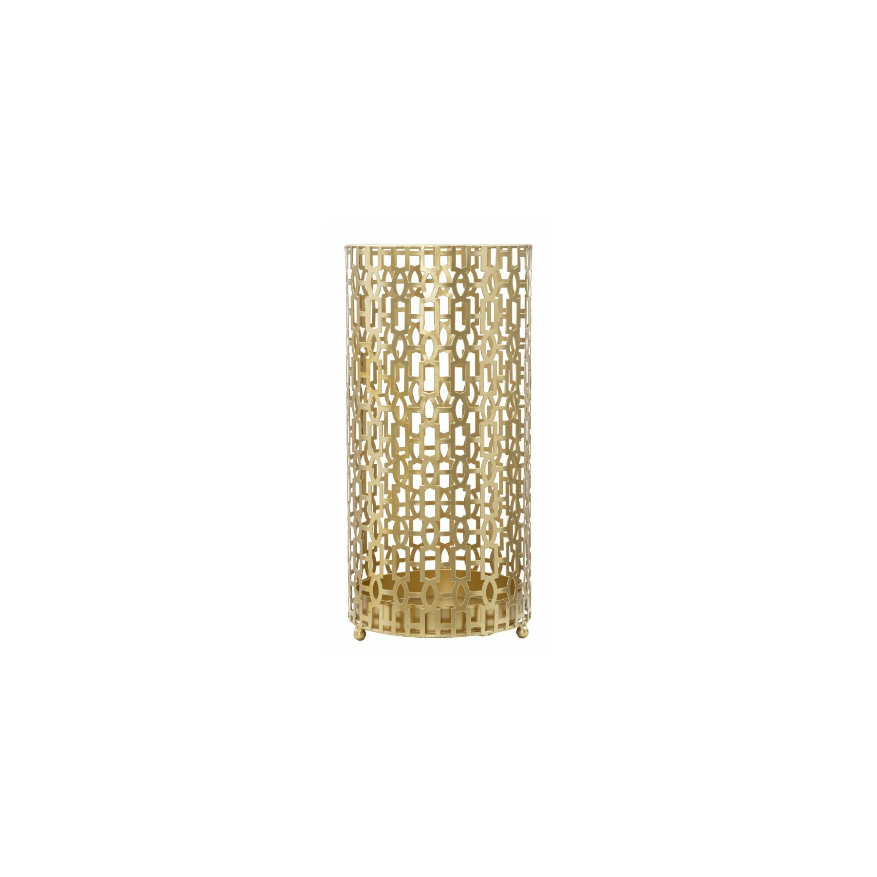 Suport pentru umbrele, roma2058, auriu, metal,mdf si sticla, 47.5x22.5x22.5 cm