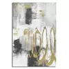 Tablou de perete abstract, Roma1356, Multicolor, Lemn de brad si Canvas, 120x80x3 cm picture - 1