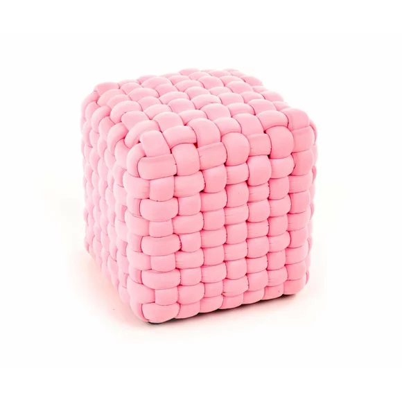Taburet Cube Roz picture - 1