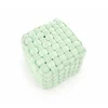 Taburet Cube Verde Deschis picture - 4