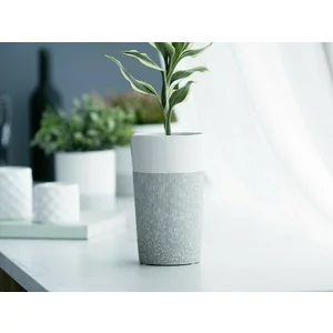 Vaza ceramica Kalenda culoare granit 20,5 cm inaltime
