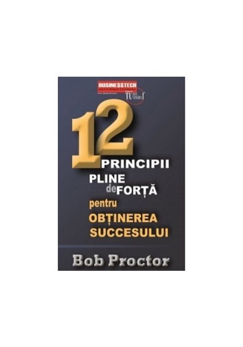12 Principii Pline De Forta Pentru Obtinerea Succesului