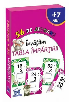 56 de Jetoane - Invatam tabla impartirii