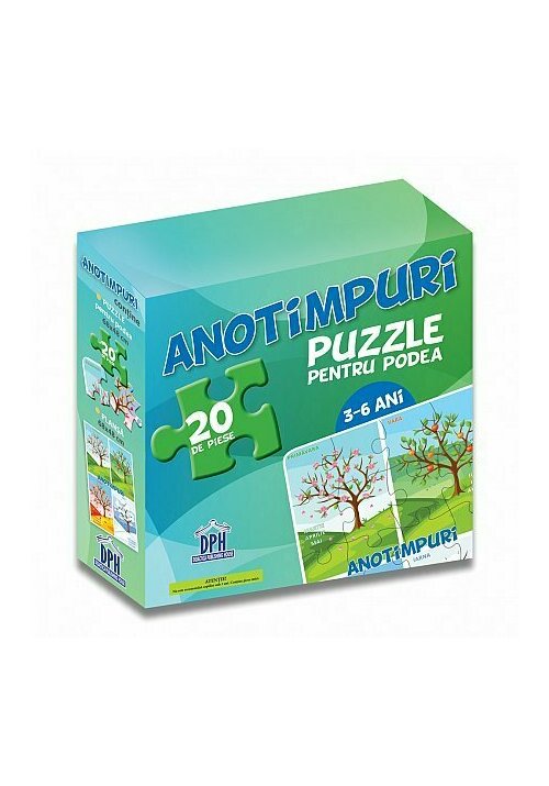 ANOTIMPURI – (puzzle podea 50/70 + afis 50/70) Didactica Publishing House