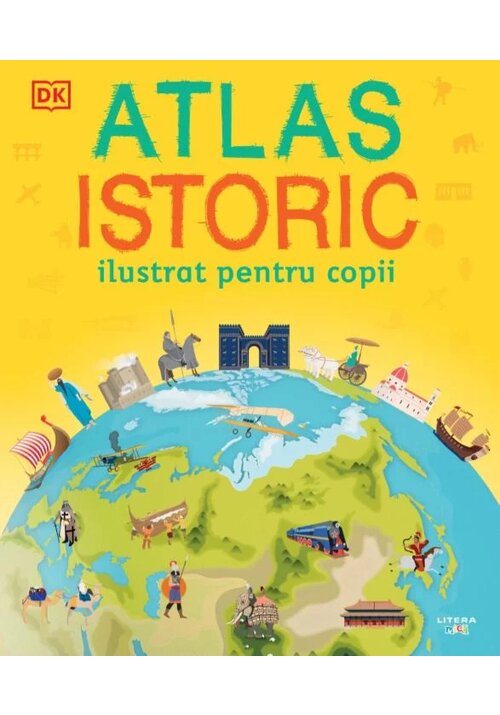 Atlas istoric ilustrat pentru copii Atlas poza 2022