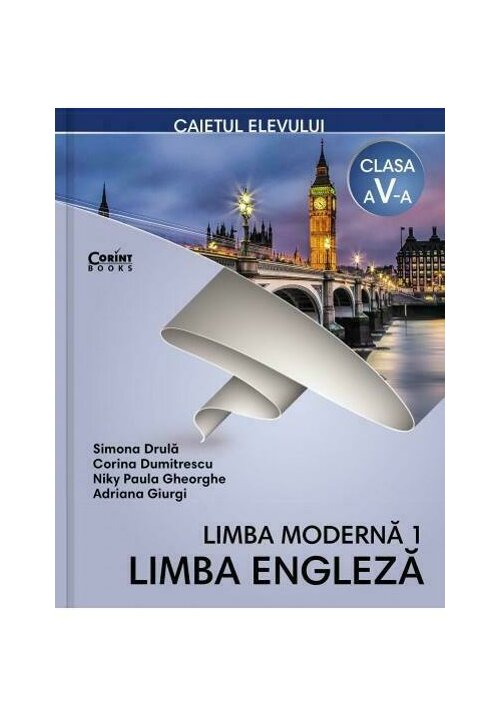 Caietul elevului pentru clasa a V-a - Limba engleza L1