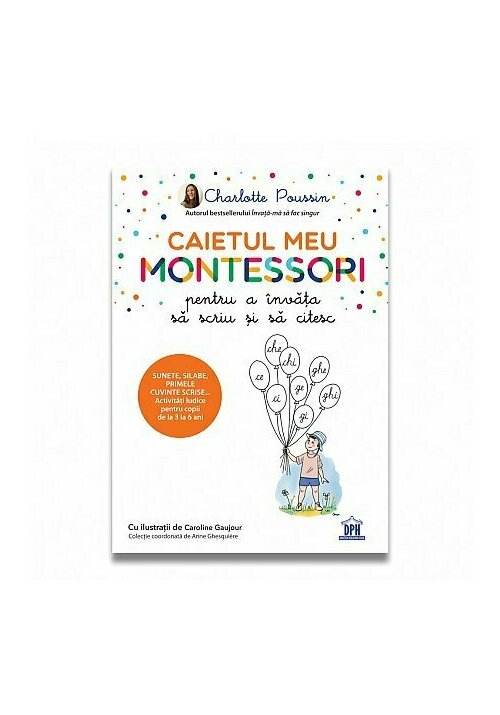 Caietul meu Montessori pentru a invata sa scriu si sa citesc