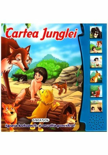 Cartea Junglei - Apasa butoanele si asculta povestea!