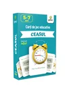 Carti de joc educative. Ceasul