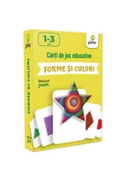 Carti de joc educative. Forme si culori