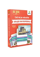 Carti de joc educative. Orase din Romania