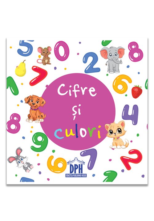 Cifre si culori - carti pliate
