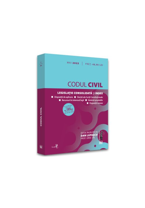 Codul civil: MAI 2022 librex.ro