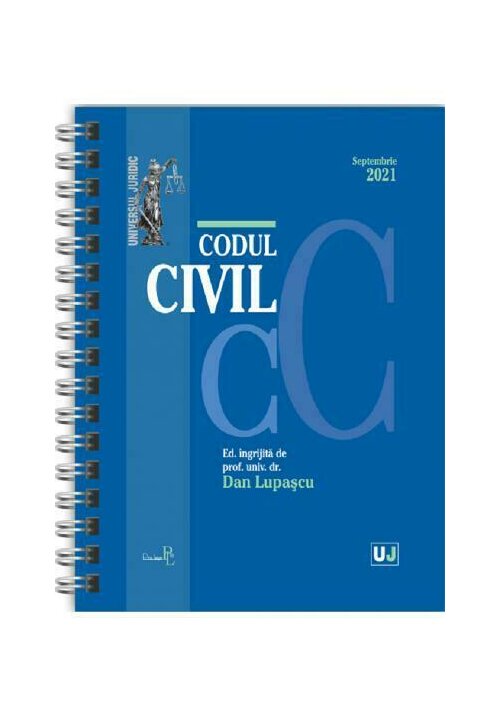 Codul civil. Septembrie 2021. Editie spiralata