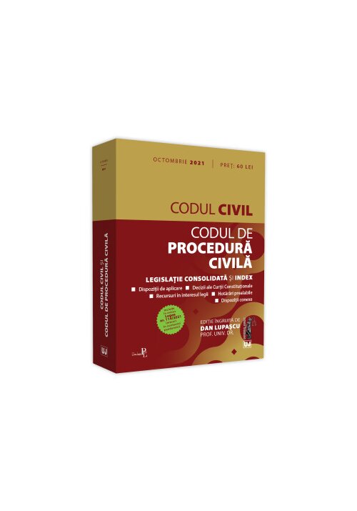 Codul civil si codul de procedura civila: octombrie 2021