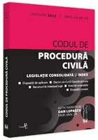 Codul de procedura civila: IANUARIE 2022