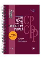Codul penal. Codul de procedura penala Septembrie 2021