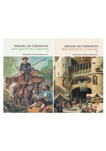 Don Quijote de la Mancha . Set 2 volume