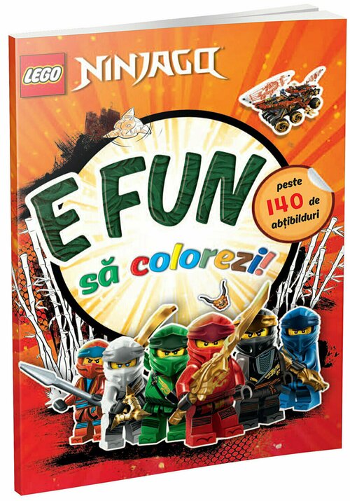 E fun sa colorezi! - ninjago - lego