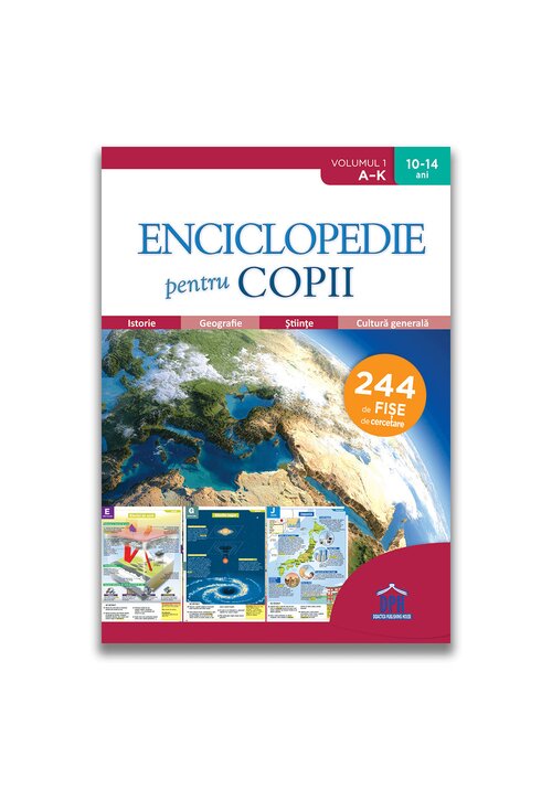 Enciclopedie pentru copii – Volumul 1 – De la A la K Didactica Publishing House
