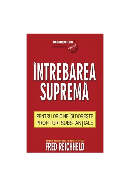 Intrebarea suprema pentru oricine isi doreste profituri substantiale