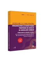 Legea nr. 51/1995 pentru organizarea si exercitarea profesiei de avocat si legislatie conexa: 2023