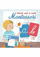 Literele mele in relief Montessori