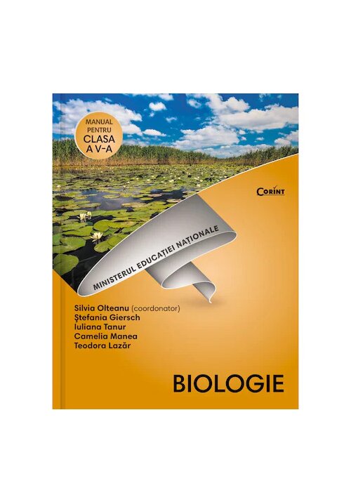 Manual pentru clasa a v-a - biologie + cd