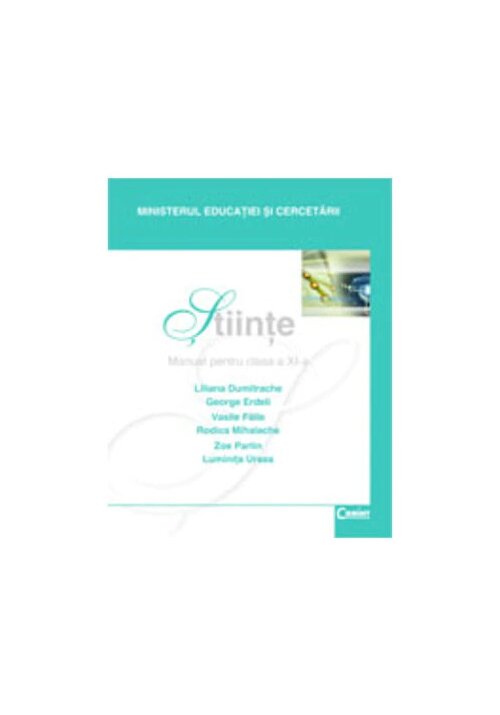 Manual pentru clasa a xi-a - stiinte