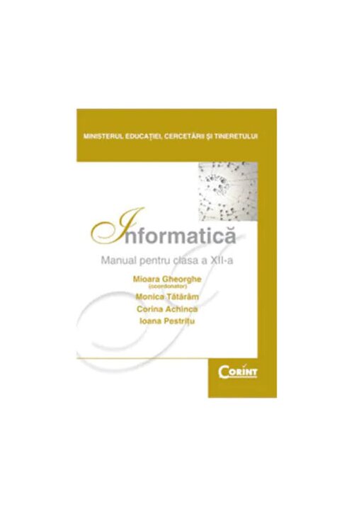 Manual pentru clasa a XII-a – Informatica Corint