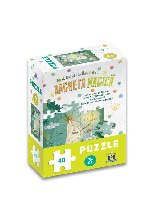 Micul catel de usturoi si bagheta magica: Puzzle Didactica Publishing House