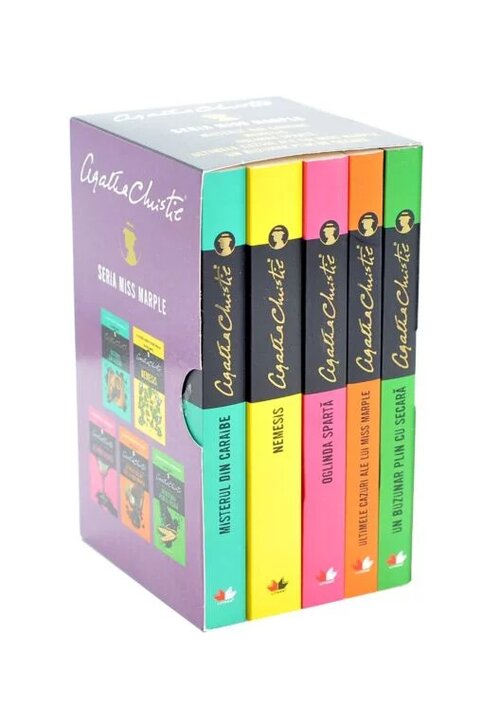 Pachet agatha christie - seria miss marple, 5 volume
