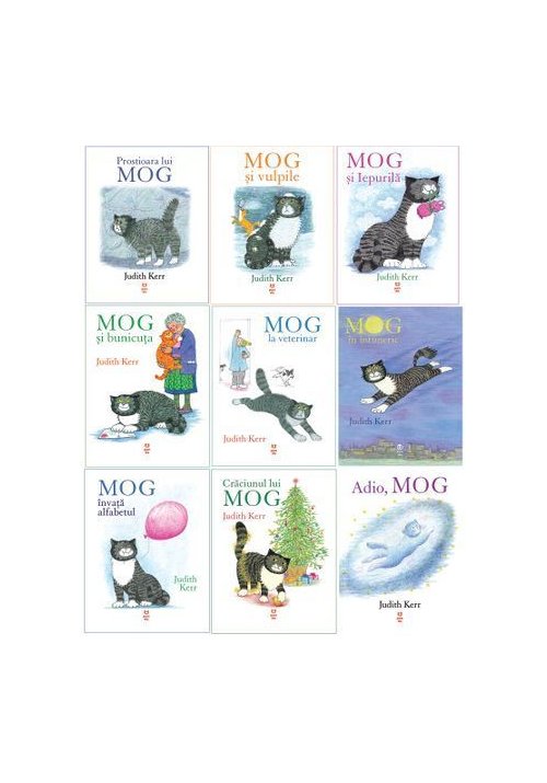 Vezi detalii pentru Pachet Carti Pentru Copii Mog - Set 9 carti