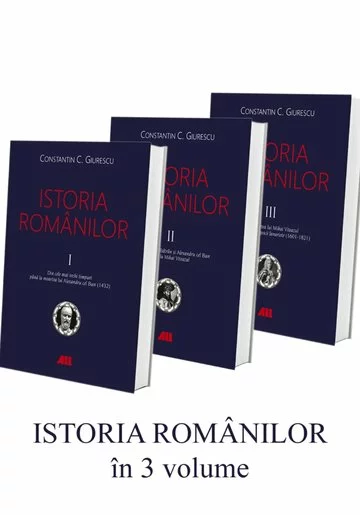 Pachet complet Istoria Romanilor Giurescu - Set 3 Carti