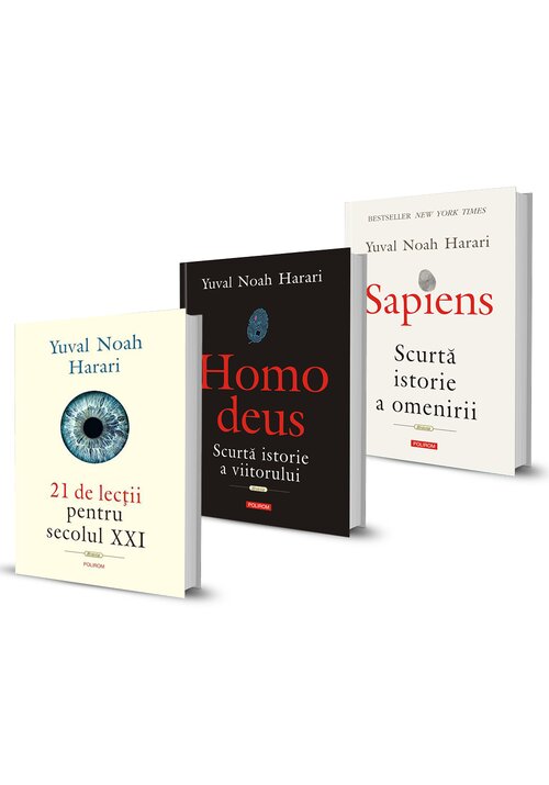 Pachet complet Yuval Noah Harari. Set 3 carti