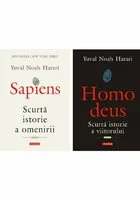 Pachet de autor Yuval Noah Harari - 2 volume: Sapiens si Homo Deus