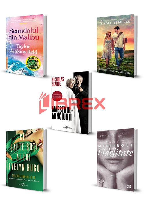 Pachet famous love. set 5 carti