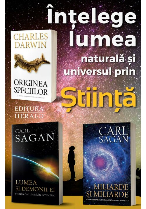 Pachet - intelege lumea naturala si universul prin stiinta. pachet 3 carti